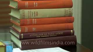 Hindu holy books Rig Sama Atharva and Yajur Vedas [upl. by Annayd]