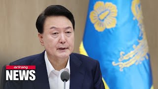 President Yoon to set out new social discourse on Korean Unification on Thursday [upl. by Otsedom122]