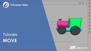 XYZmaker 3DKit Tutorials l Move [upl. by Esineg]