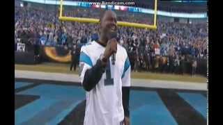 Wow  Brian Mcknight Sings National Anthem Panthers vs Cardinals Amazing  Video [upl. by Eaner]