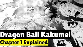 Dragon Ball Kakumei Chapter 1 Explained [upl. by Aisercal970]