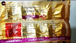 Omez 20mg capsule uses  Omeprazole details omez 20 mg capsule usesin hindi गैस एसिडिटी की दवा [upl. by Froemming]