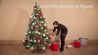 UK Christmas World How to Decorate a Christmas Tree [upl. by Greabe]