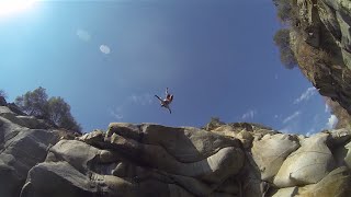 Cliff Jumping  Sequoia National Park [upl. by Aihsem]