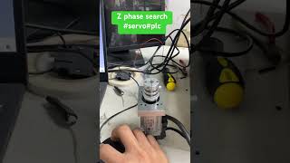 Z phase search servo plc panasonic machine [upl. by Akinorev]