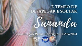 Sananda  É Tempo de Desapegar e Soltar  130924 [upl. by Enialem530]