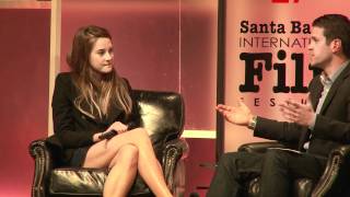 SBIFF 2012  Virtuoso Award to Shailene Woodley The Descendants [upl. by Acinhoj644]