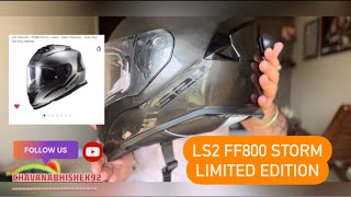 LS2 Helmets  FF800 Storm  Jeans  Gloss Titanium  Dual VisorFull Face Helmet [upl. by Etteoj948]