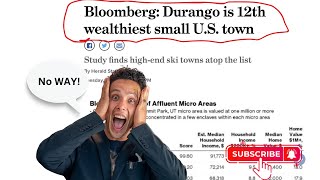 Durango Colorado The 12th Wealthiest Small Town in America [upl. by Sanjiv]