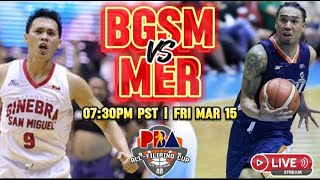 🔴PBA LIVE  GINEBRA VS MERALCO  LIVE SCORE amp PLAY BY PLAY  COMMENTARY  ELIMINATION ROUND [upl. by Burdett]