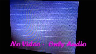 How To Repair Video Fault Of CRT Color Television  No Video Only Audio Step By Step [upl. by Saimerej901]