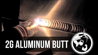 TIG Welding Tips for 2g Aluminum Butt [upl. by Annie]