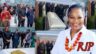 Onyeka Onwenu Burial Ceremony  Sons Breakdown In Tears At Final Farewell [upl. by Drageruaeb911]