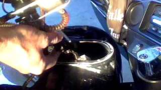 How to replace Harley Davidson fuel filter on Fuel Injected models Part 1 [upl. by Tonl]