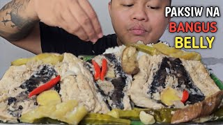 PAKSIW NA BANGUS BELLY  INDOOR COOKING  MUKBANG PHILIPPINES [upl. by Jarl]