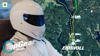 Top Gear Norge  Transportkappløp fra Eidsvoll til Lillehammer  discovery Norge [upl. by Suryt]