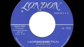 1957 HITS ARCHIVE Liechtensteiner Polka  Will Glahe his original hit version [upl. by Nulubez500]