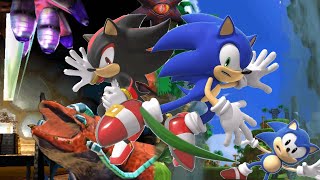 Sonic Generations remastered X shadow [upl. by Hessler895]