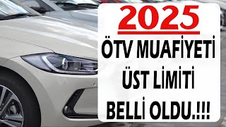 2025 Ötv Muafiyeti Üst Limiti Belli Oldu [upl. by Miun]