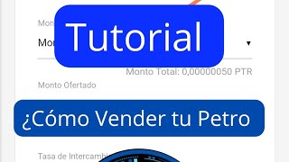 ¿Cómo cambiar el Petro a Bolívares ¿Cómo cambiar mi medio Petro Monedero Patria Intercambio [upl. by Reinhard]