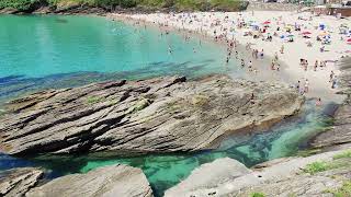 Playa de Caneliñas Portonovo Sanxenxo Galicia [upl. by Nniuq779]