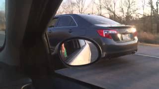 V6 camry vs stage2 srt4 070mph [upl. by Neil]