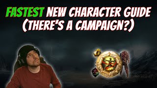 POE 322  Fast Leveling Guide  EASY 4 Hour Campaign  New Players [upl. by Finbar434]