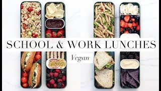 Vegan School amp Work Lunch Ideas 5 AD  JessBeautician [upl. by Clardy]