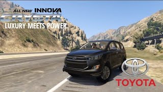 Toyota All New Innova Crysta  India 2016  GTA 5 [upl. by Sebastiano]