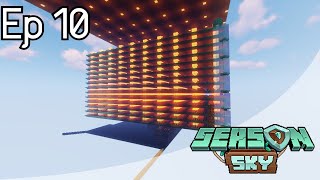 Minecraft Skybloc  La plus grande ferme à citrouille du serveur [upl. by Suiram660]