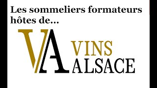 Les sommeliers formateurs en assemblée en Alsace [upl. by Grunenwald]