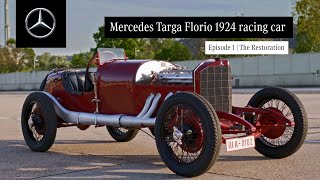 Mercedes Targa Florio 1924 racing car  Episode 1  The Restoration [upl. by Aitat351]