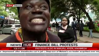 Finance bill protests  Low arrests experienced today as protest intensifies in major cities [upl. by Ahsied]