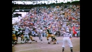 Tom Dempseys Kick  Sideline Angle  1970 Lions at Saints  1080p60fps [upl. by Ezirtaeb]