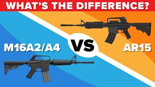 M16A2A4 vs AR15  How Do They Compare and Whats the Difference [upl. by Salahi212]