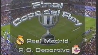 Final Copa del Rey 200102 R Madrid 12 RC Deportivo 06032002 [upl. by Macur]