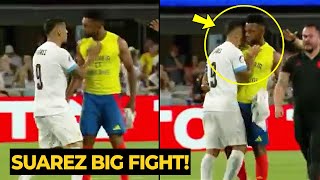 Did Luis Suarez tried to BITE Colombian player after Uruguay loss Football News Today [upl. by Dymphia]