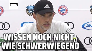 Schlechte Nachrichten von Thomas Tuchel Dieser Star fällt vorerst aus  FC Bayern  Bundesliga [upl. by Yelsgnik253]