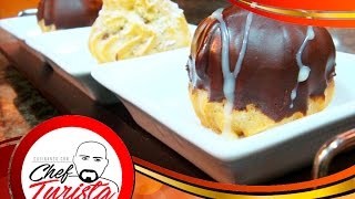 Te van a encantar estos deliciosos profiteroles rellenos [upl. by Atis]