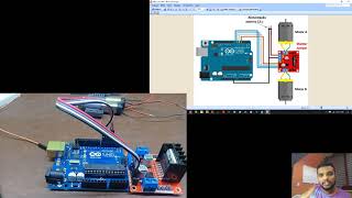 Tutorial ponte H  L298N  controlada por Arduino [upl. by Assilanna148]