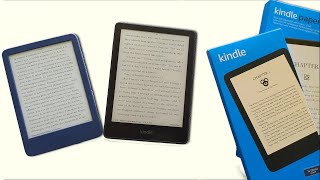 KINDLE ou KINDLE PAPERWHITE  Comparatif des liseuses [upl. by Dorise]