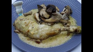 Recette du poulet au Maroilles et bière [upl. by Nwahsyt999]