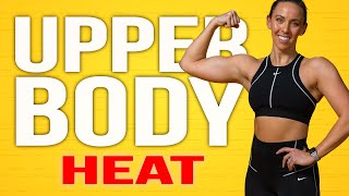 40 Minute Upper Body Heat Workout  DRIVE  Day 14 [upl. by Aicilihp]