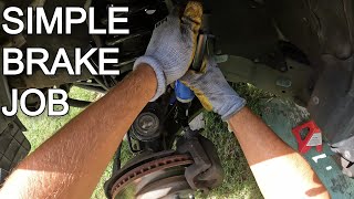 How to Change Brakes on 2013 Tacoma [upl. by Rich]