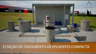 ESTAÇÃO DE TRATAMENTO DE EFLUENTES COMPACTA ALPHENZ [upl. by Nylatsirk]