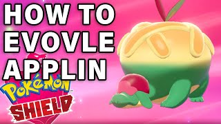 How to EVOLVE APPLIN  Appletun amp Flapple Evolutions ► Pokemon Sword amp Shield [upl. by Ultima470]