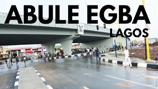 THIS PLACE IN LAGOS NIGERIA HAS CHANGED  ABULE EGBA  REAL STREETS OF LAGOS [upl. by Sigvard593]