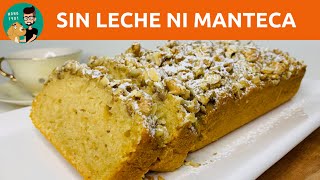 Cómo Hacer Budín de Manzana y Nuez Fácil Económico y Saludable  Sin Manteca Sin Leche  MONO 1981 [upl. by Ettereve]