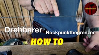 Recurve Bow Tuning  Drehbarer Nockpunktbegrenzer  Nockpunkt perfekt einschießen [upl. by Aitnic]