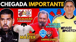 🚨🚨CHEGADA IMPORTANTE PERTO DO ANÚNCIO 4 MUDANÇAS E  AS ÚLTIMAS NOTÍCIAS DO CORINTHIANS DE HOJE [upl. by Auqenwahs]